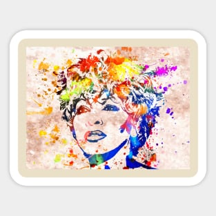 Tina Splash of Colors Sticker